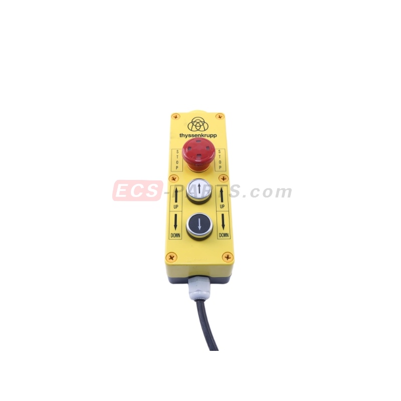 Escalator Travellator Remote Control Box 8611000120 Yellow/Grey Type